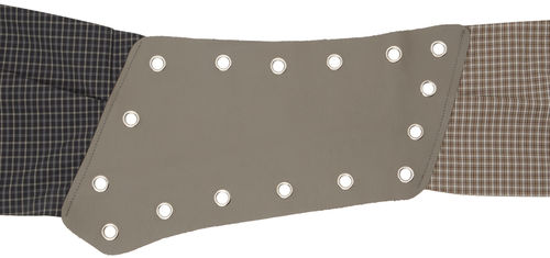 SC103 Taupe & Navy Wane Belt