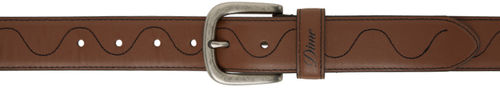 Dime Brown Desert Leather Belt