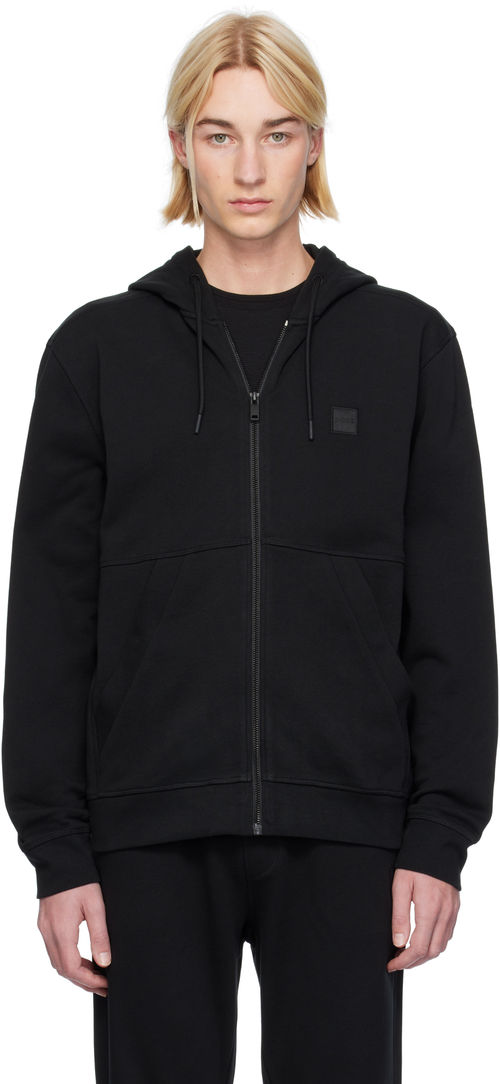 BOSS Black Zip Up Hoodie