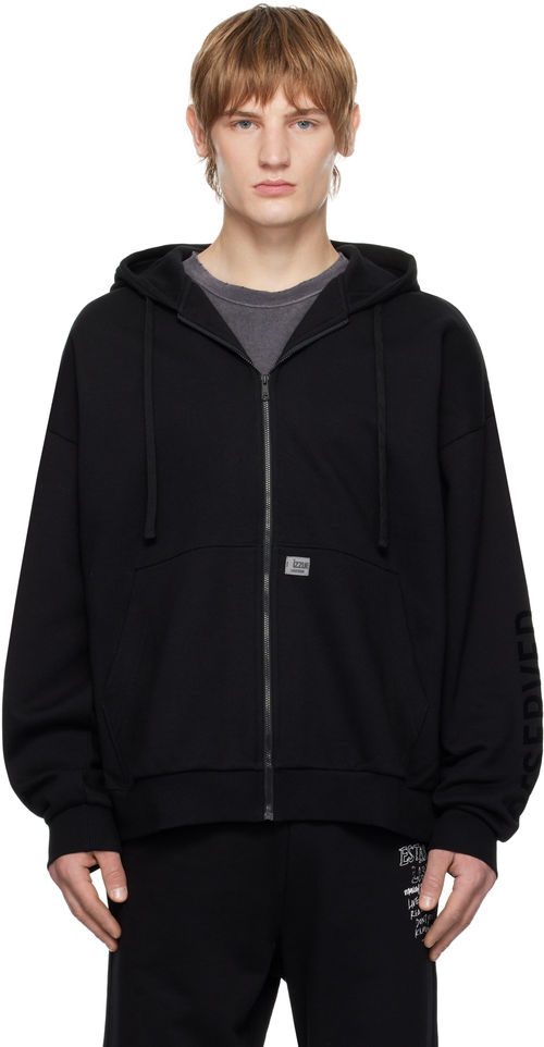 Izzue Black Quilted Back...