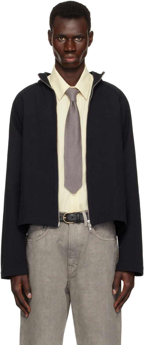 mfpen Black Leisure Woven Zip...