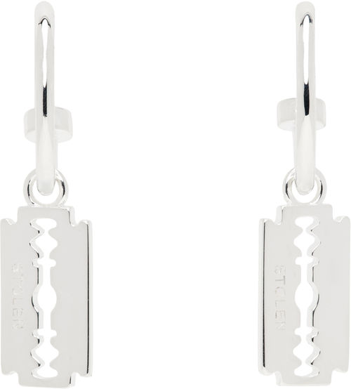Stolen Girlfriends Club Stolen Razor Anchor Sleepers Earrings