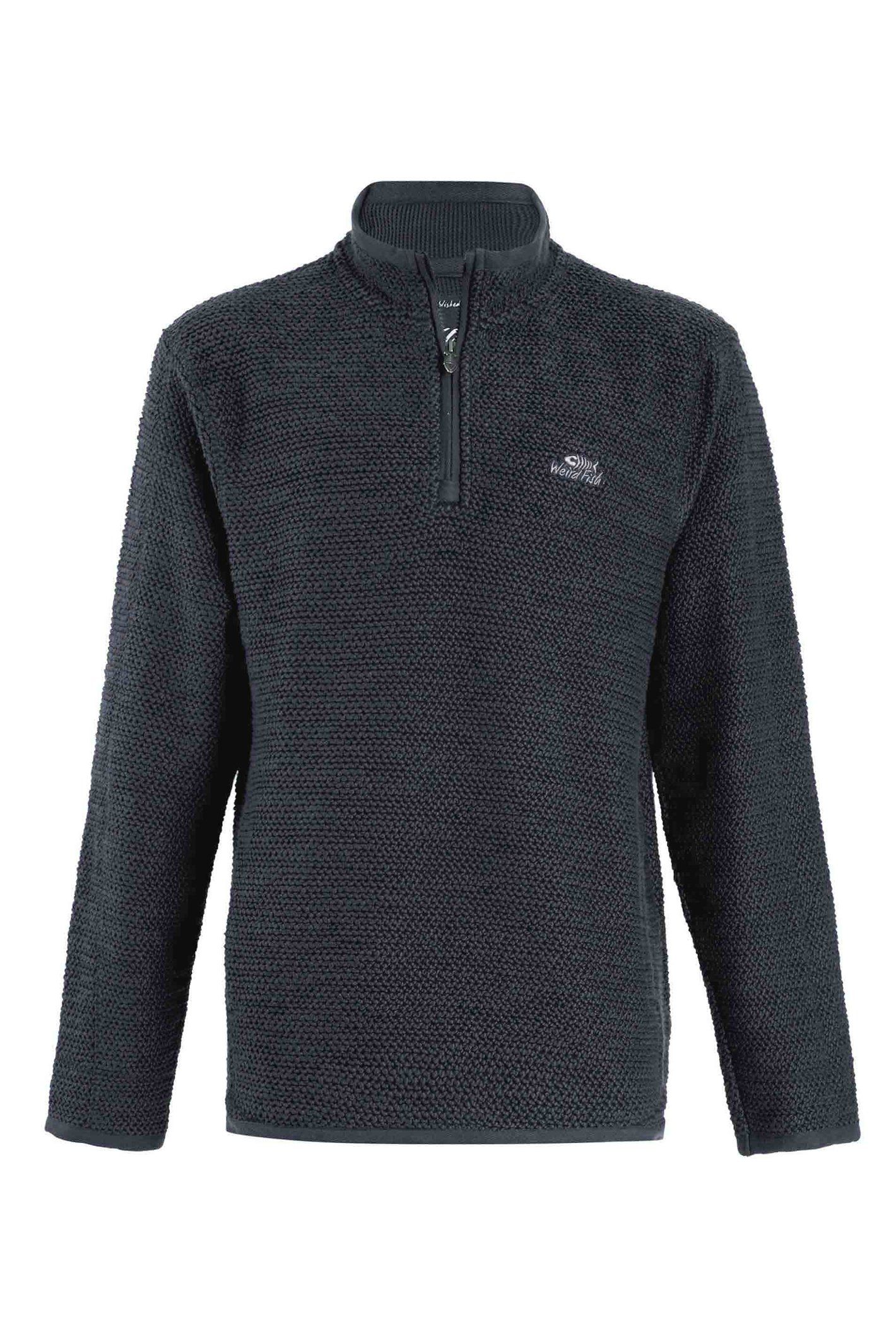 Weird Fish Stern Eco 1 4 Zip Macaroni Brick Red Size XL Compare
