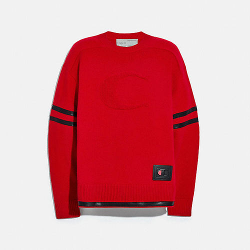 X Champion Football Sweater