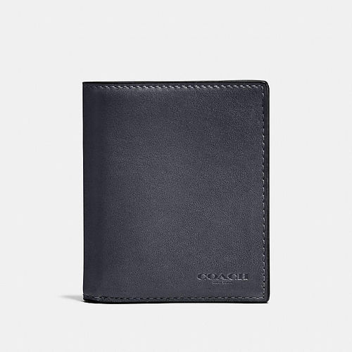 Slim Coin Wallet in Grey