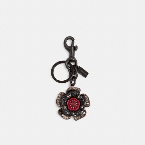 Coach Signature C Cherry Charm Loop Bag Keychain