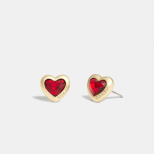 Heart Stud Earrings