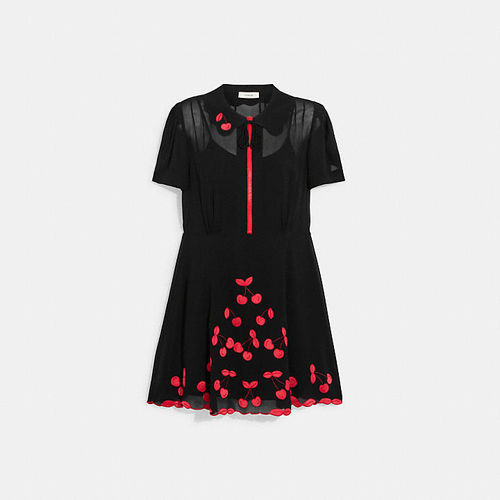 Cherry 40's Dress With...