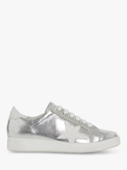 Silver Koki Lace Up Trainer, WHISTLES