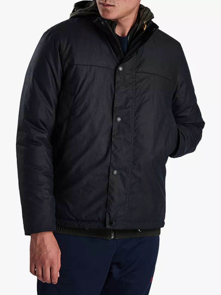 barbour peak wax jacket