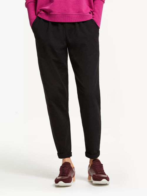 Sasha Trousers in Black - People Tree - FAIRFI