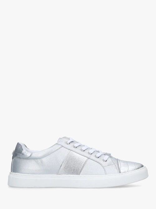 Skechers Squad SR Lace Up Trainers, White at John Lewis & Partners