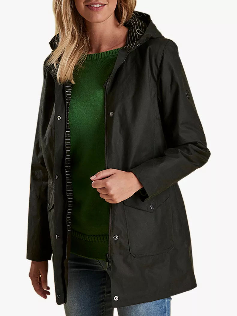 barbour seahouse wax jacket