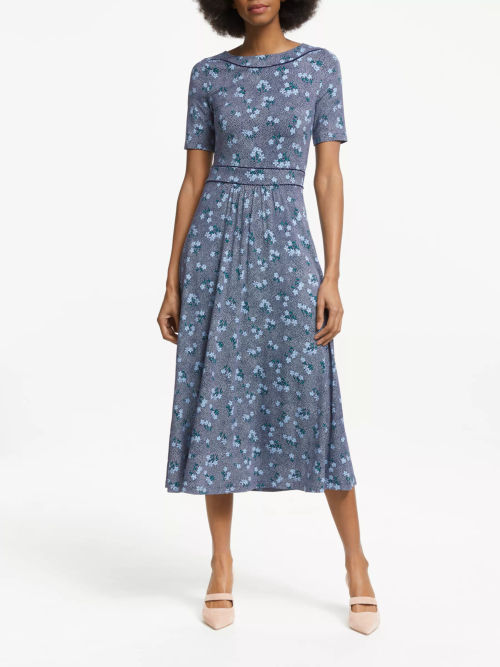 Boden Satin Midi Shirt Dress at John Lewis & Partners