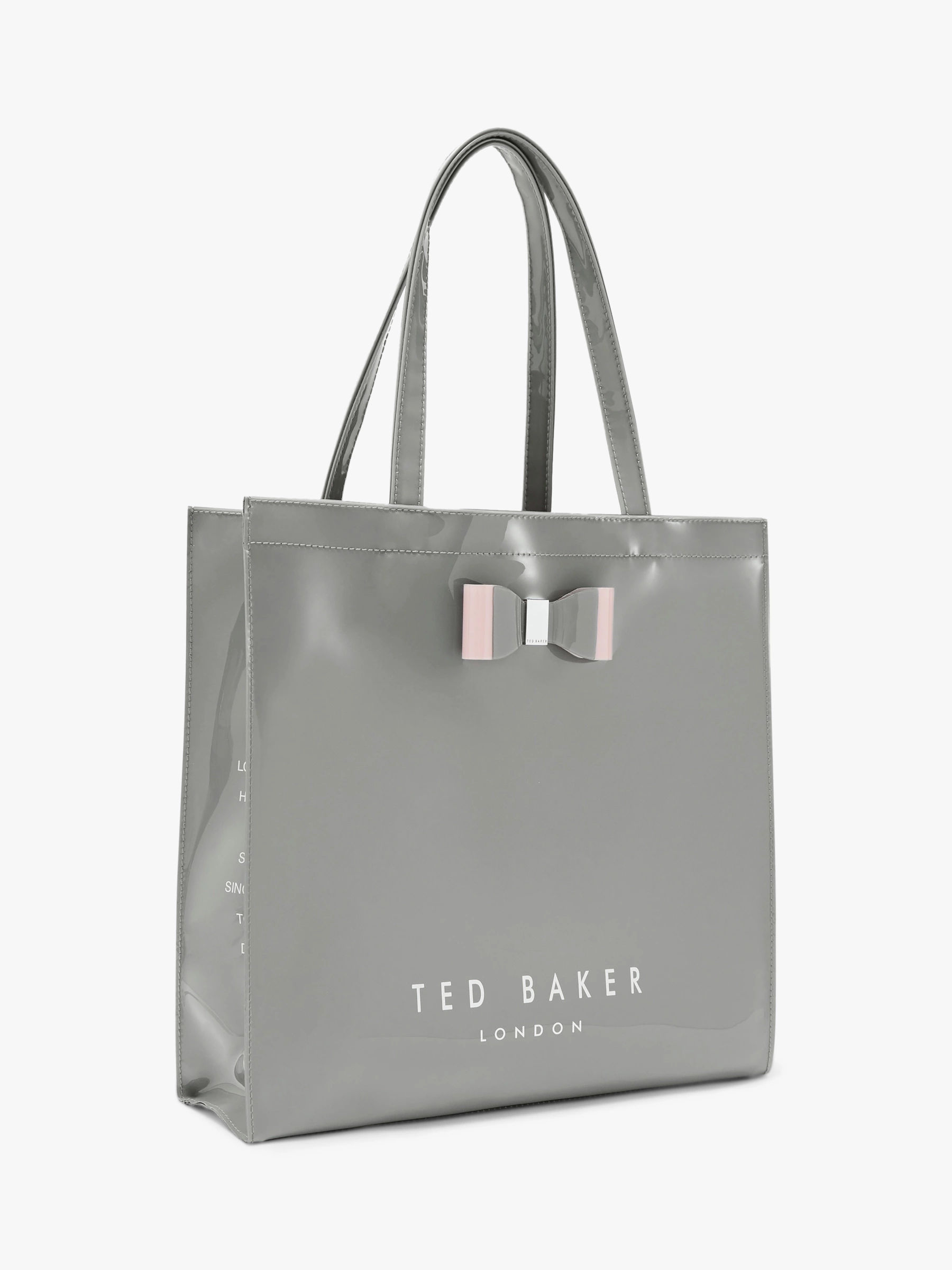Ted Baker Ssloane Leather Cross Body Bag, Natural Taupe at John Lewis &  Partners