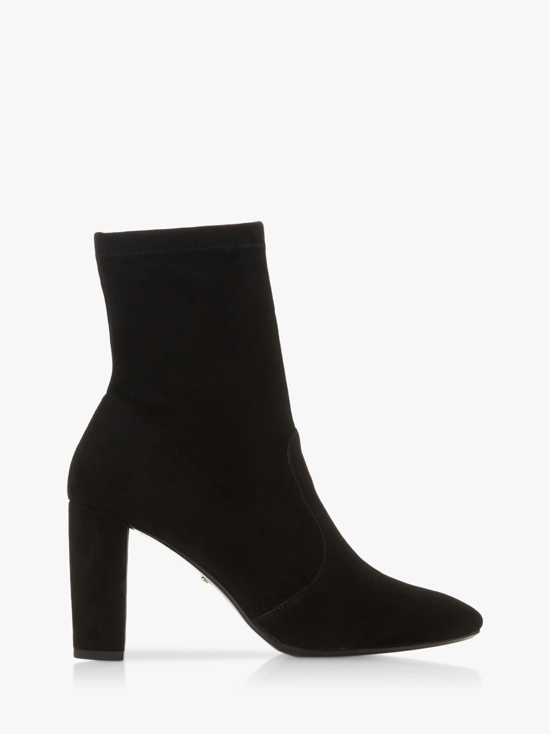 dune black sock boots