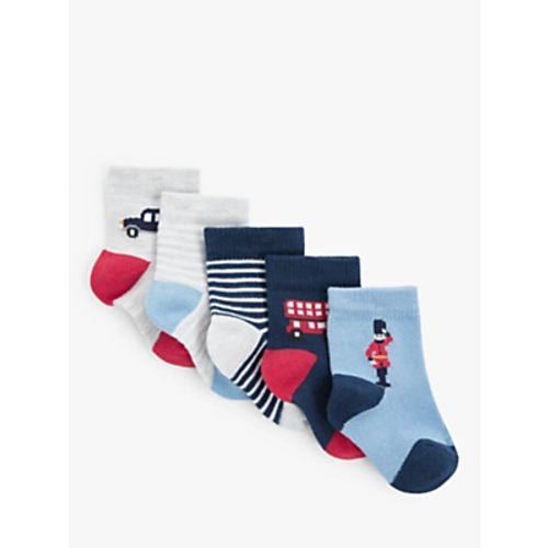 John Lewis Baby London Socks,...