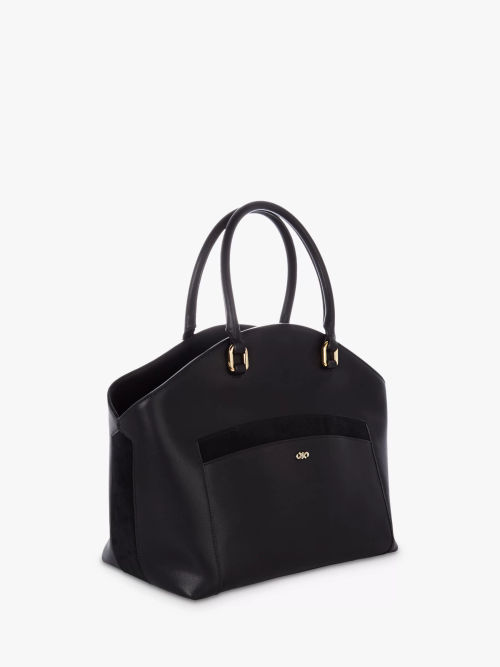 GUESS Vikky Large Tote Bag, Black at John Lewis & Partners