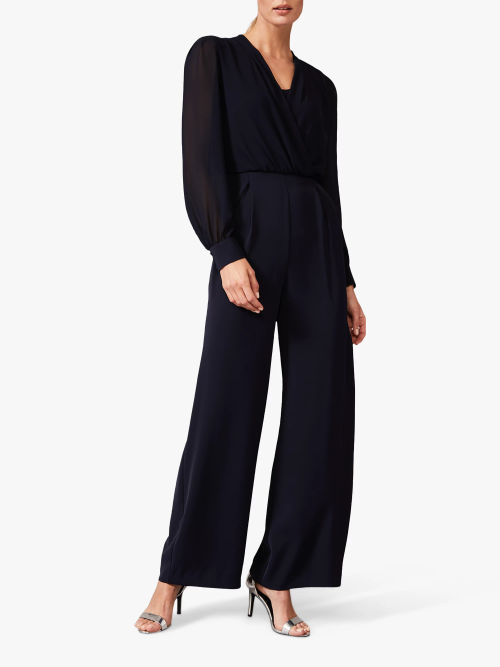 Mindy Chiffon Bodice Jumpsuit