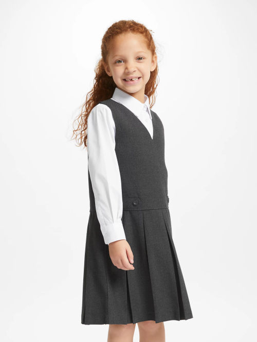 John Lewis Girls' Box Pleat...