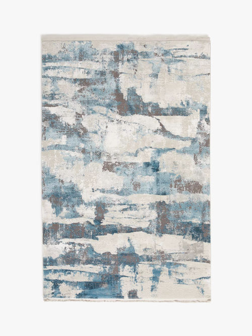 John Lewis Shiomi Rug, Blue