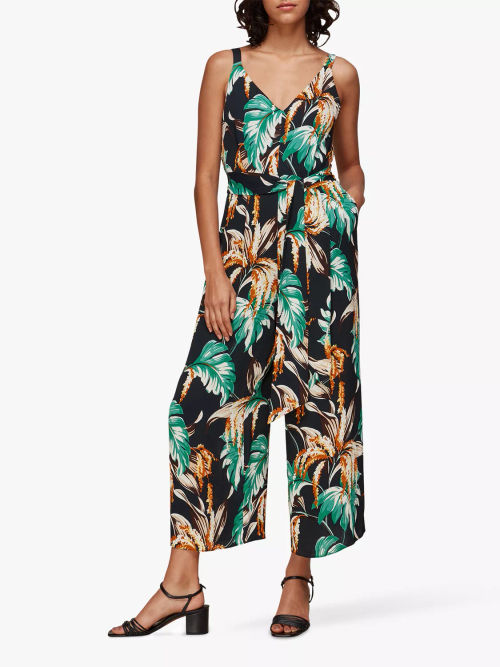 Green/Multi Tropical Floral Jumpsuit, WHISTLES