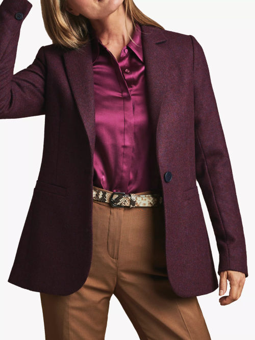 Pure Collection Wool Blazer,...