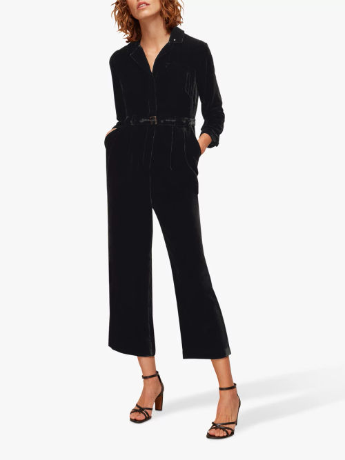 Whistles Velvet Culotte Leg...