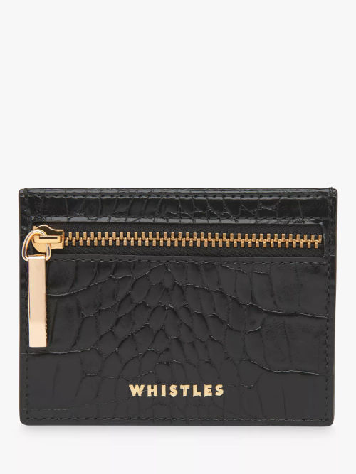 Whistles Leather Shiny Croc...