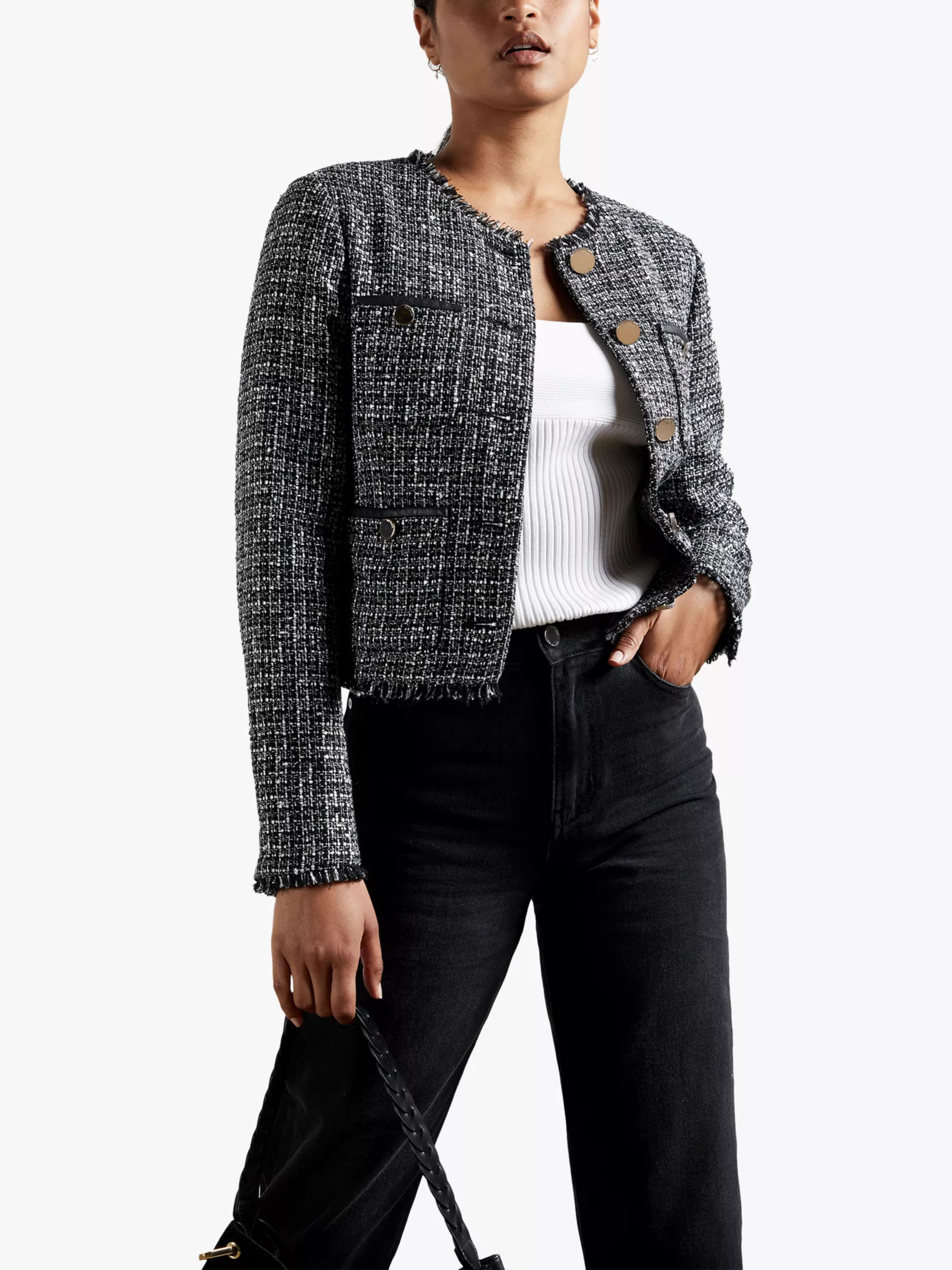 Ted baker shop tweed blazer