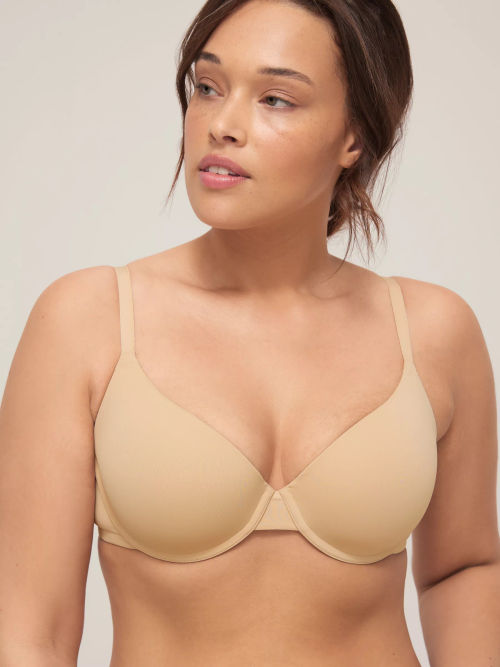 JOHN LEWIS Yasmin T-Shirt Front Fastening Bra in Ivory