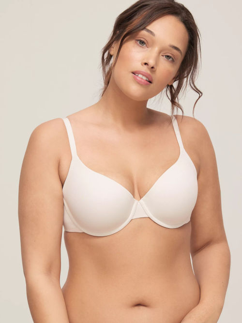 John Lewis Morgan Non Wired T-Shirt Bra, Black at John Lewis & Partners