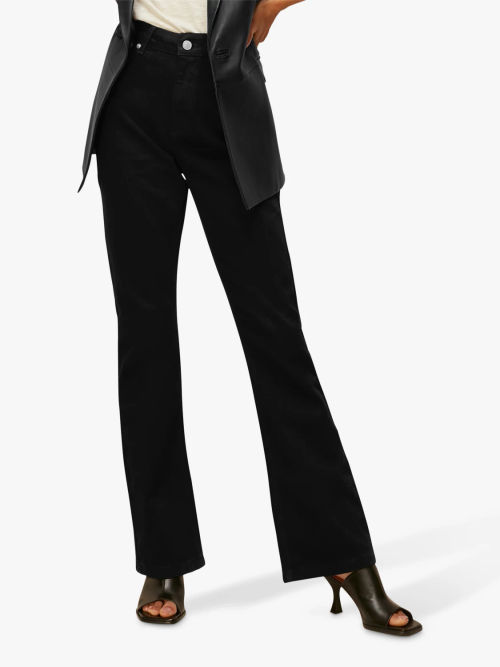 Black Melissa Kick Flare Trouser, WHISTLES