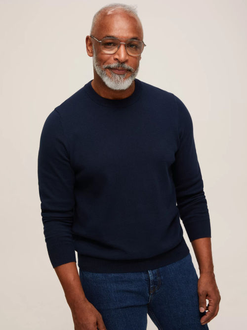 John Lewis Cotton Crew Neck...