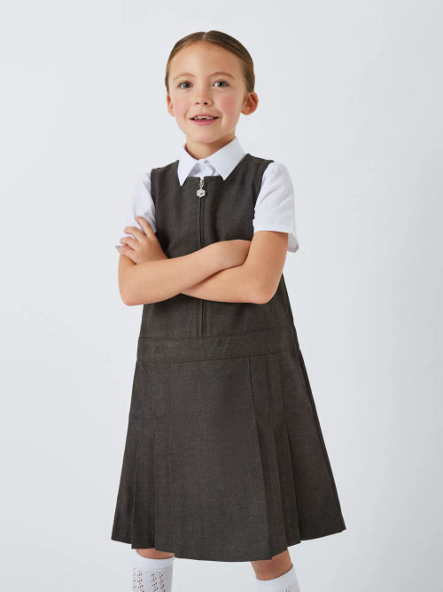 John Lewis Girls' Zip Front...