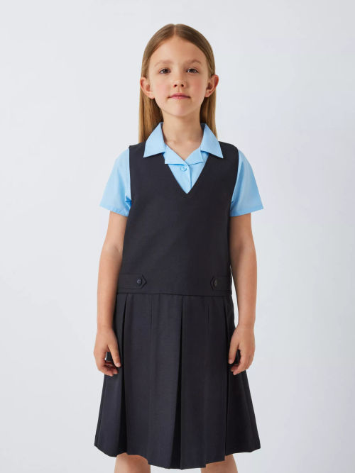 John Lewis Girls' Box Pleat...