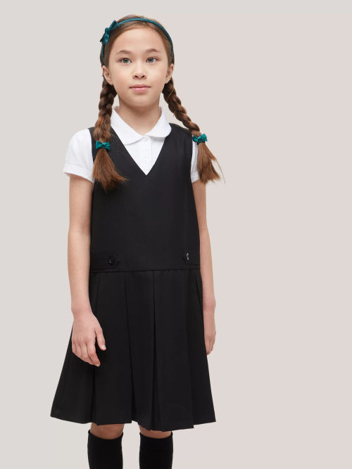 John Lewis Girls' Box Pleat...