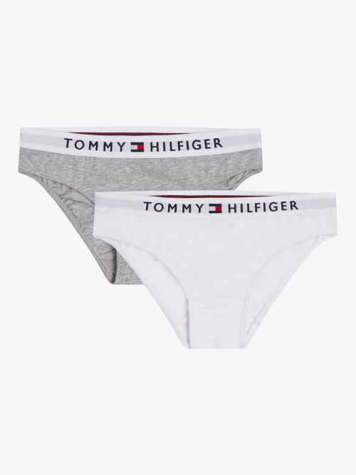 Tommy Hilfiger Kids' Trunks, Pack of 2, Black at John Lewis & Partners