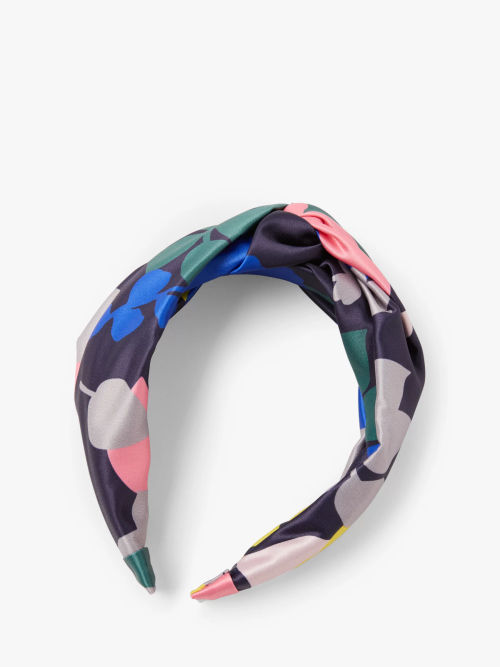 Boden Print Knotted Headband