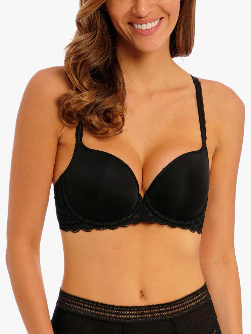 Wacoal Halo Lace Underwired Bra, Nude at John Lewis & Partners