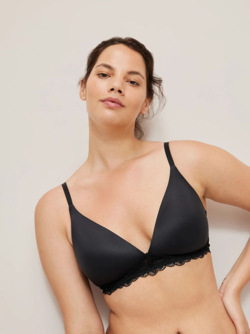 Emily Non Wired Organic Cotton Balcony Bra