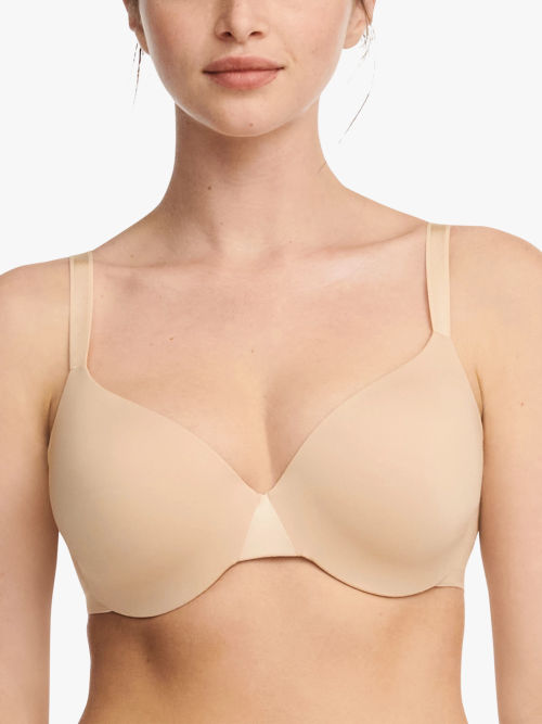 Chantelle Norah Comfort Strapless Bra, Black at John Lewis & Partners