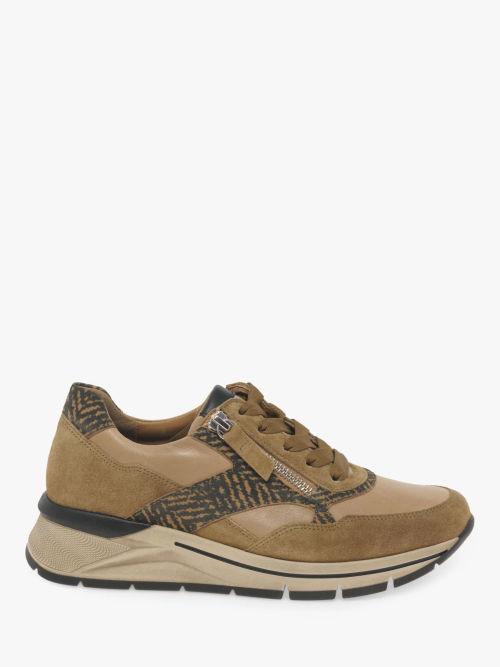 Gabor Leather Zip Trainers | Compare | Shopping Centre Leicester