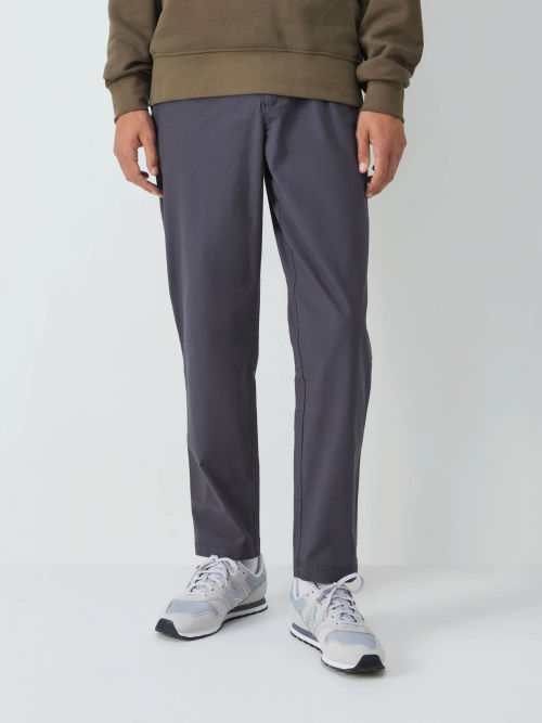 John Lewis ANYDAY Cotton Zip-Through Hoodie, Khaki at John Lewis & Partners