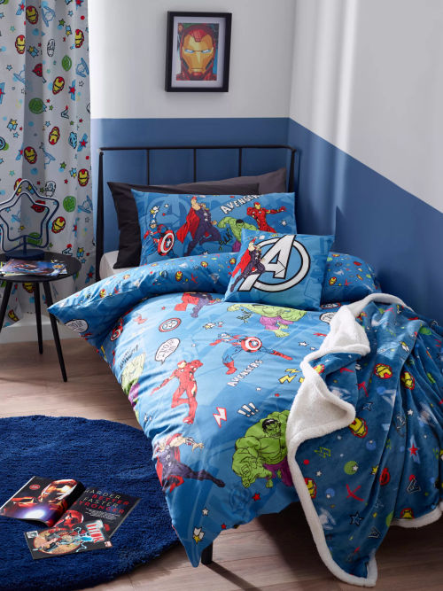 Spidey And His Amazing Friends Reversible Duvet Cover and Pillowcase Set,  Single Set