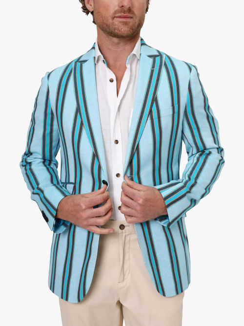 KOY Kikoy Striped Blazer,...