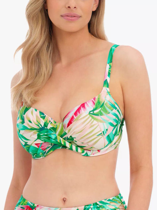 Fantasie Ottawa Bikini Top, Black at John Lewis & Partners