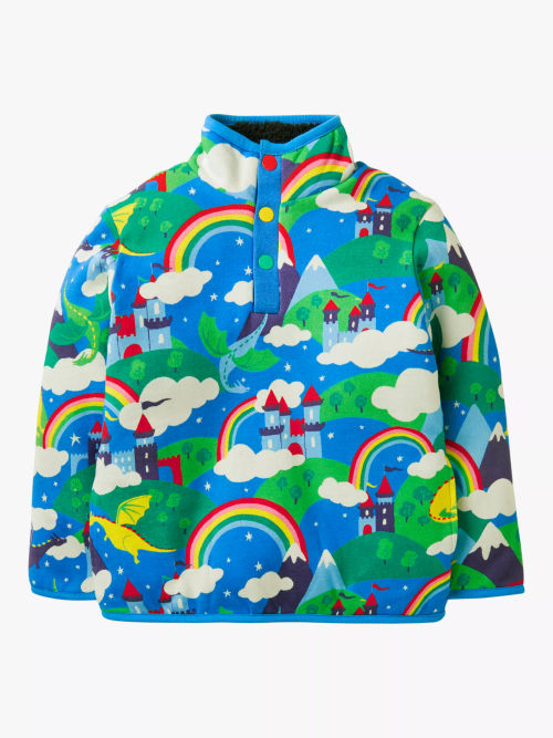 Mini Boden Kids' Dog Print Sweatshirt Dress, Multi at John Lewis & Partners