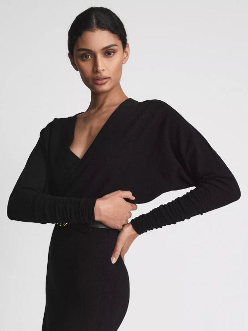 Reiss Jenna Knitted Cashmere...