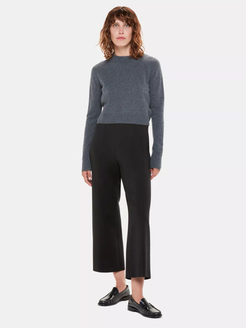 Boden Clean Wide Leg Trousers, Red at John Lewis & Partners